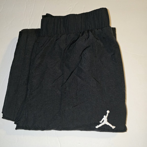 Jordan Girls' Athletic Training Pants Black Sportswear Jumpman Logo Size‎ Medium - Picture 6 of 8